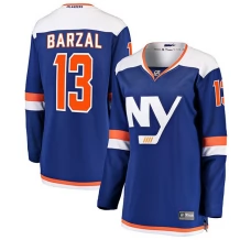 Naisten New York Islanders Mathew Barzal 13 Pelipaita Sininen Breakaway Vaihtoehtoinen
