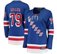 Naisten New York Rangers K'Andre Miller 79 Pelipaita Sininen Breakaway Koti