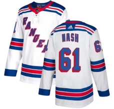 Naisten New York Rangers Rick Nash 61 Pelipaita Valkoinen Authentic