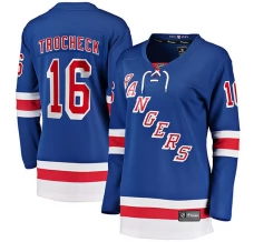 Naisten New York Rangers Vincent Trocheck 16 Pelipaita Sininen Breakaway Koti