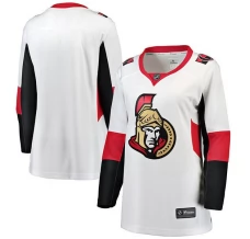 Naisten Ottawa Senators Blank Pelipaita Valkoinen Breakaway Vieras