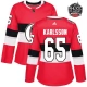 Naisten Ottawa Senators Erik Karlsson 65 Pelipaita 2017 100 Classic Patch Punainen Authentic