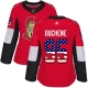 Naisten Ottawa Senators Matt Duchene 95 Pelipaita USA Flag Fashion Punainen Authentic