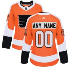 Naisten Philadelphia Flyers Custom Pelipaita Oranssi Authentic