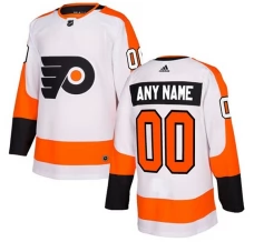 Naisten Philadelphia Flyers Custom Pelipaita Valkoinen Authentic