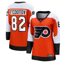 Naisten Philadelphia Flyers Ivan Fedotov 82 Pelipaita Poltettu Oranssi Premier Breakaway Koti