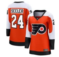 Naisten Philadelphia Flyers Nick Seeler 24 Pelipaita Poltettu Oranssi Breakaway Koti
