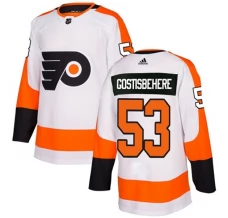 Naisten Philadelphia Flyers Shayne Gostisbehere 53 Pelipaita Valkoinen Authentic
