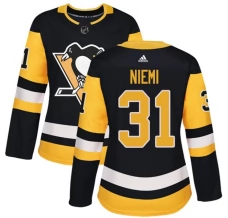 Naisten Pittsburgh Penguins Antti Niemi 31 Pelipaita Musta Authentic