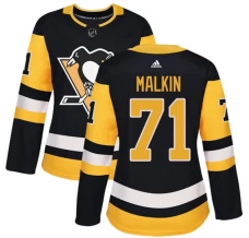 Naisten Pittsburgh Penguins Evgeni Malkin 71 Pelipaita Musta Authentic