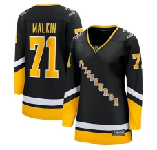 Naisten Pittsburgh Penguins Evgeni Malkin 71 Pelipaita Musta Premier Breakaway Vaihtoehtoinen