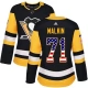 Naisten Pittsburgh Penguins Evgeni Malkin 71 Pelipaita USA Flag Fashion Musta Authentic