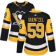 Naisten Pittsburgh Penguins Jake Guentzel 59 Pelipaita Musta Authentic
