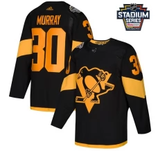 Naisten Pittsburgh Penguins Matt Murray 30 Pelipaita 2019 Stadium Series Patch Musta Authentic