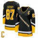 Naisten Pittsburgh Penguins Sidney Crosby 87 Pelipaita 2021-22 Captain Patch Musta Premier Breakaway Vaihtoehtoinen