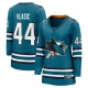 Naisten San Jose Sharks Marc-Edouard Vlasic 44 Pelipaita Teal Breakaway Koti
