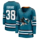 Naisten San Jose Sharks Mario Ferraro 38 Pelipaita Teal Breakaway Koti