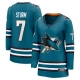 Naisten San Jose Sharks Nico Sturm 7 Pelipaita Teal Breakaway Koti