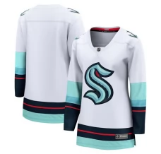 Naisten Seattle Kraken Blank Pelipaita Valkoinen Breakaway Vieras