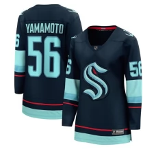 Naisten Seattle Kraken Kailer Yamamoto 56 Pelipaita Sininen Breakaway Koti