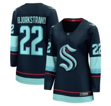 Naisten Seattle Kraken Oliver Bjorkstrand 22 Pelipaita Sininen Breakaway Koti