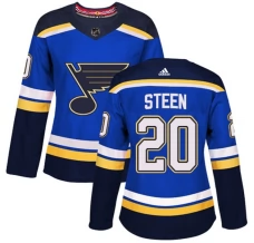 Naisten St. Louis Blues Alexander Steen 20 Pelipaita Sininen Authentic