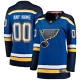 Naisten St. Louis Blues Custom Pelipaita Sininen Breakaway Koti