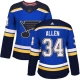 Naisten St. Louis Blues Jake Allen 34 Pelipaita Sininen Authentic