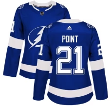 Naisten Tampa Bay Lightning Brayden Point 21 Pelipaita Sininen Authentic