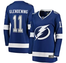 Naisten Tampa Bay Lightning Luke Glendening 11 Pelipaita Sininen Breakaway Koti