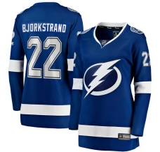 Naisten Tampa Bay Lightning Oliver Bjorkstrand 22 Pelipaita Sininen Breakaway Koti