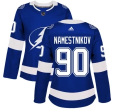 Naisten Tampa Bay Lightning Vladislav Namestnikov 90 Pelipaita Sininen Authentic