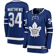 Naisten Toronto Maple Leafs Auston Matthews 34 Pelipaita Sininen Breakaway Koti