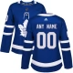Naisten Toronto Maple Leafs Custom Pelipaita Sininen Authentic