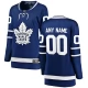 Naisten Toronto Maple Leafs Custom Pelipaita Sininen Breakaway Koti