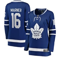 Naisten Toronto Maple Leafs Mitchell Marner 16 Pelipaita Sininen Premier Breakaway Koti