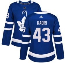 Naisten Toronto Maple Leafs Nazem Kadri 43 Pelipaita Sininen Authentic