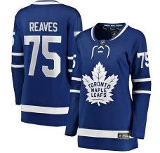 Naisten Toronto Maple Leafs Ryan Reaves 75 Pelipaita Sininen Breakaway Koti