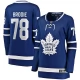 Naisten Toronto Maple Leafs TJ Brodie 78 Pelipaita Sininen Breakaway Koti