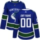 Naisten Vancouver Canucks Custom Pelipaita Sininen Authentic