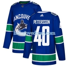 Naisten Vancouver Canucks Elias Pettersson 40 Pelipaita Sininen Authentic
