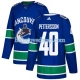 Naisten Vancouver Canucks Elias Pettersson 40 Pelipaita Sininen Authentic
