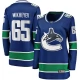 Naisten Vancouver Canucks Ilya Mikheyev 65 Pelipaita Sininen Breakaway Koti