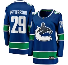 Naisten Vancouver Canucks Marcus Pettersson 29 Pelipaita Sininen Breakaway Koti