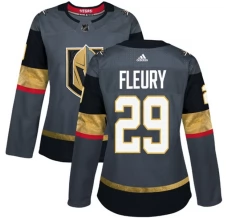 Naisten Vegas Golden Knights Marc-Andre Fleury 29 Pelipaita Harmaa Authentic