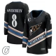 Naisten Washington Capitals Alexander Ovechkin 8 Pelipaita 50th Anniversary Captain Patch Musta Premier Breakaway Vaihtoehtoinen