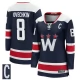 Naisten Washington Capitals Alexander Ovechkin 8 Pelipaita Captain Patch Navy Premier Breakaway Vaihtoehtoinen