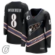 Naisten Washington Capitals Alexander Ovechkin 8 Pelipaita Special Edition 2.0 Captain Patch Musta Breakaway Vaihtoehtoinen