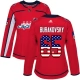 Naisten Washington Capitals Andre Burakovsky 65 Pelipaita USA Flag Fashion Punainen Authentic