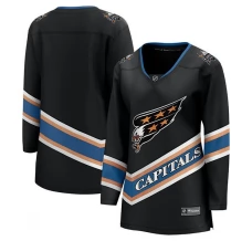 Naisten Washington Capitals Blank Pelipaita 50th Anniversary Musta Breakaway Vaihtoehtoinen